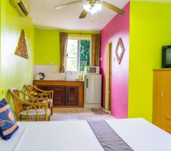 Студия с балконом в Chez Charly Bungalow