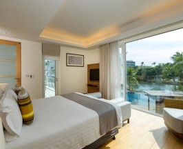 Резиденция с кухней c 1 комнатой с балконом в Splash Beach Resort 