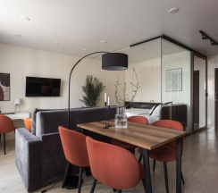 1-комнатные апартаменты улучшенные №250 в Hugge Place