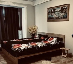 Двухместные апартаменты (двуспальная кровать) в Квартира на Габитова