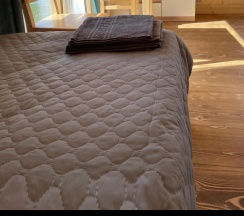 1-комнатный коттедж стандарт с 2 односпальными кроватями в Тритон