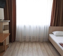 Кровать в 4-местном общем номере в Smart Hotel KDO Магнитогорск