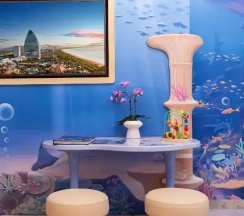 Люкс семейный Beluga с видом на океан в Atlantis Sanya