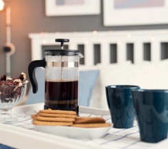 Апартаменты с красивым видом из окна в Апартаменты NEW Hygge House 15 минут от DME