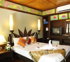 Одноместное бунгало Superior односпальная кровать в Курортный отель The Fair House Beach Resort & Hotel