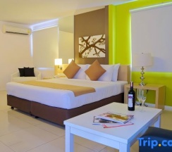 Одноместный номер Deluxe двуспальная кровать в Отель Grand Alpine