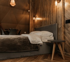 Купольный дом Premium с видом на лес в 4 стихии