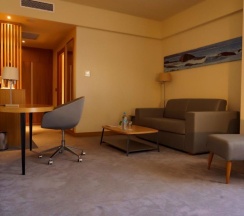 Двухместный номер Executive рядом с пляжем двуспальная кровать в Holiday Inn Aktau-Seaside
