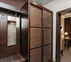 Двухместный с двуспальной кроватью в Bishotel