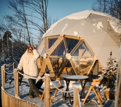 Глэмп №7 уединенный на дереве в Vyborg Bay