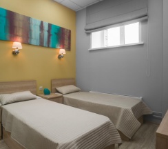 Номер стандарт с 2 односпальными кроватями в Valeri hotel