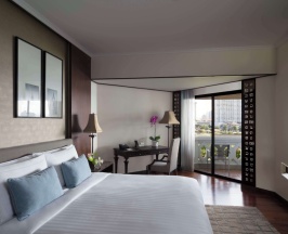 Двухместный номер Deluxe с видом на реку (2 отдельные кровати) в Anantara Riverside Bangkok Resort