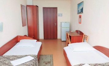 Кровать в 2-местном общем номере в Smart Hotel KDO Ульяновск