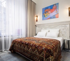 Стандартный номер с кроватью размера "Queen-size" №2 в Underwood Hotel