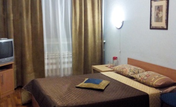 Номер стандарт с 1 двуспальной кроватью в Надежда