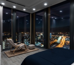 Двухкомнатный люкс 43 этаж 80 м² ЖК «Neva Towers» в InPremium Москва-Сити