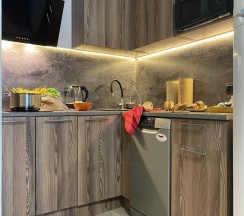 180, Евро-двухкомнатные апартаменты в ЖК "LIKE" (Метро Площадь Мужества, 10 минут пешком) в Rauktis apartments