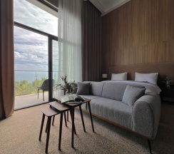 Полулюкс Дуплекс с балконом и с красивым видом из окна в Ashamta Hotel&SPA Afon