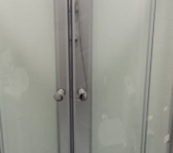 Двухместные апартаменты с 2 комнатами с красивым видом из окна двуспальная кровать в Вояж