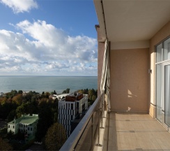 Апартаменты Делюкс с террасой и видом на море в Sphera apartments by Stellar