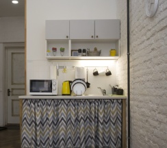 Номер Loft White с 1 двуспальной кроватью (2+1) в Loft&Home Apartments