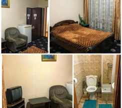 Номер стандарт с 1 двуспальной кроватью в Золушка