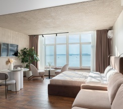 1-комнатная комнта студия Станюковича 48/6 в Sea view apartments