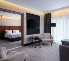 Одноместный семейный люкс двуспальная кровать в Radisson Collection Hotel Warsaw