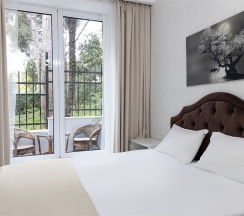 Люкс с гостиной и спальней в IL Punto