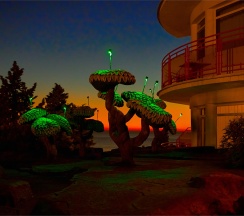 Люкс с террасой в Диса