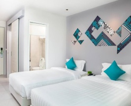 Двухместный номер Superior с балконом 2 отдельные кровати в The Crib Patong