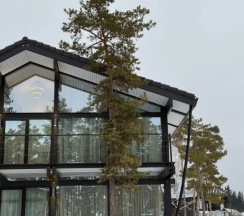 Семейный коттедж с балконом в Fachwerk Borovoe