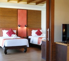 Номер Family с балконом в Курорт Nipa Resort