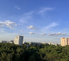 Четырёхместные апартаменты Superior с красивым видом из окна (диван) в Апартаменты Счастливые метры, 3 минуты до Термы Видное и ТРЦ Галерея