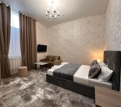 Номер стандарт с 1 двуспальной кроватью в Сова