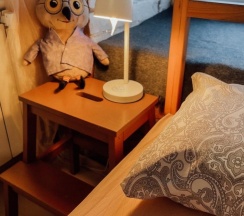 Двухместный номер с двуспальной кроватью в Сова