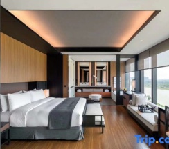 Двухместный номер Standard с видом на реку двуспальная кровать в The Lalu Nanjing