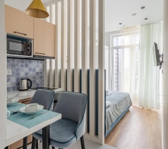 1-комнатные апартаменты студия Москва, Берёзовая аллея, 19к6 в InHome24 (ИнХоум24) на аллее Берёзовая 19к6