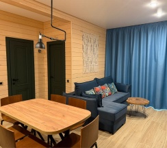 Super Лодж с 2 спальнями, баней и купелью, с видом на озеро в Пасторское озеро