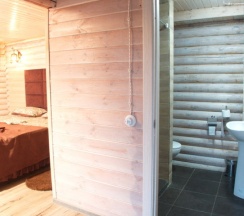 Семейный 4 местный 2 этажный отдельно стоящий дом (сруб) в Золотая рыбка