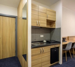 Номер студия с 2 односпальными кроватями в Odoyev. Sky