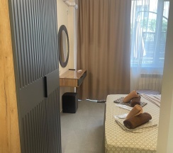 1-комнатные апартаменты стандарт с 1 двуспальной кроватью в Креатида