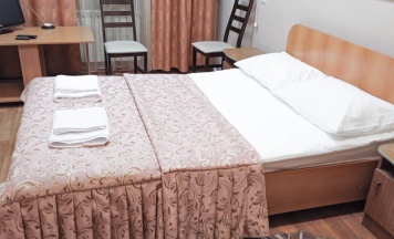 Номер эконом с 1 двуспальной кроватью в Smart Hotel KDO Миасс