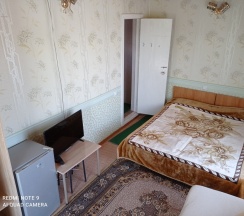 Двухместный номер Superior с балконом и с красивым видом из окна двуспальная кровать в Подсолнухи