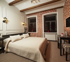 Делюкс с 1 кроватью и видом на сад в Jazzclub