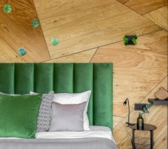 2-х местное размещение в домике Вуд-вуд с завтраком в Green Point