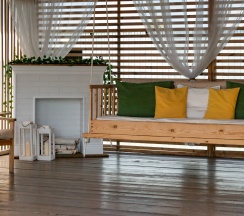 Коттедж с террасой в Dream house