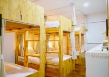 Кровать в общем номере в Home Story Hostel Chiang Mai