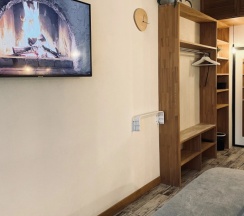 Двухместный люкс Comfort с видом на город (двуспальная кровать) в Loft