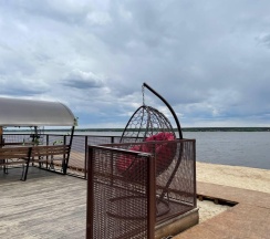 Коттедж улучшенный с 1 двуспальной кроватью (Глемпинг делюкс) в Набережная №1